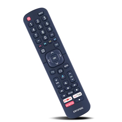 Télécommande Hisense ERF2F60G avec touches de navigation rapide