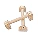 Ingeniously Empuñaduras de Madera, Barra Doble, Barra paralela Personalizada Personalizada de 2...