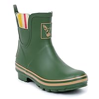Evercreatures Women's Rain Boot Ankle Boots Meadow Wellies Garden Boot UK Brand