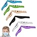 Produktbild 6PCS Nasenrücken,Silikon Nasenrücken-Halter Einstellbar Nasenbügel,Verhindern Beschlagen von Gläsern, 6 Farben