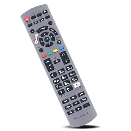 MOVHEIYL N2QAYB001179 Replacement Remote Control for Panasonic TV TX-65FX700B TX-65FX740B TX-65FZ802B TX-75FX750B TX-65FX700B TX-65FX750B TX-49FX740B TX-49FX750B TX-55FX700B TX-55FX750B TX-55FZ802B