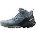 Salomon Outpulse Mid GORE-TEX buty trekkingowe damskie, Sztormowa pogoda/czarne/kute żelazo, 41 EU