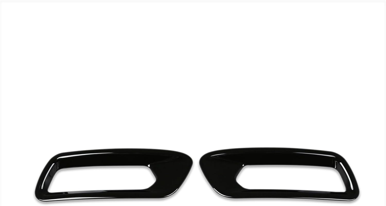 Beautost Fit For Honda New Passport 2025 2026 Rear Fog Light Lamp Cover Trims (Piano Black)