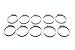 Samco HCB80 Hose Clamp, (Pack of 10)