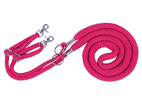 Equipride SOFT LUNGING AID TRAIING FOR HORSE TRANING IN XS to XL (XL (X Full), Fuchsia)