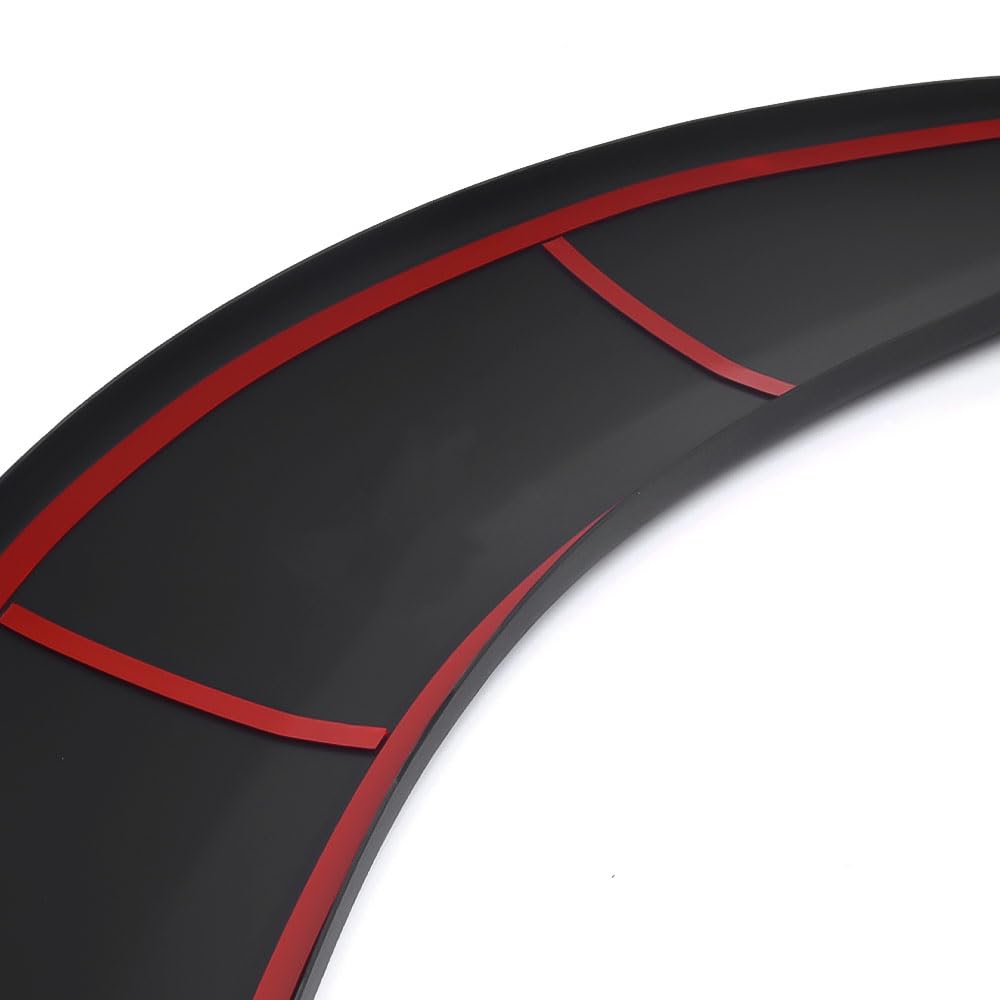 ROBUST Kotflügel Verbreiterung Radlaufschutz für Mercedes Sprinter Volkswagen Crafter 2006-2018, Schwarz, 4 Stück, ABS, Selbstklebend, Front- und Heckaußenseite