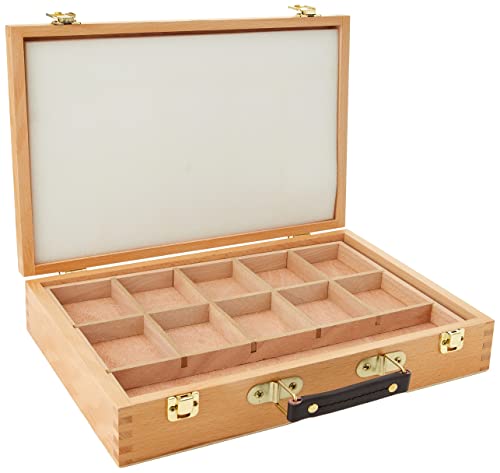 Image of Two Tray Pastel Box, Pine