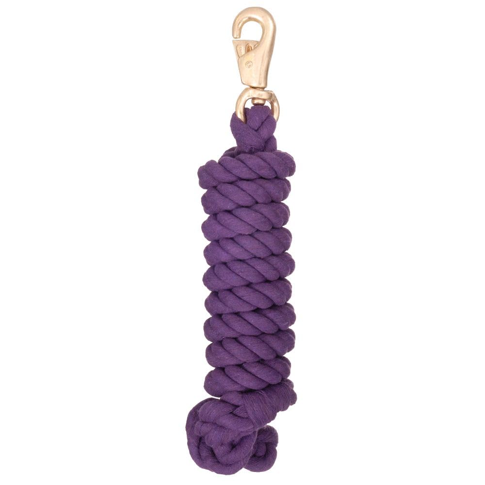 Tough 1 Economy Cotton Lead with Trigger Bull Snap, Purple, 3/4-Inch x 8 1/2-Feet โ image 1