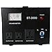 YaeCCC ST-3000 Voltage Transformer Converter Regulator with Voltage Meter - Step Up/Down - 110V/220V - Circuit Breaker Protection