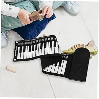 QUMIIRITY 1 Ensemble Piano Noir Abs Clavier Piano Abs Roll-Up Musique Piano Clavier Pianos - Les Beatles, Paul McCartney, John Lennon, RIngo Starr, George Harrison QUMIIRITY 1 Ensemble Piano Noir Abs Clavier Piano Abs Roll-Up Musique Piano Clavier Pianos – Image 3