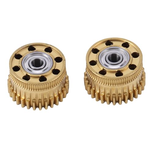 Spacnana K2 Plus Extruder Gear, Metal DLC Coated Drive Gear with Enhanced Heat Wear Resistances, for K2 Plus 3D Printer 