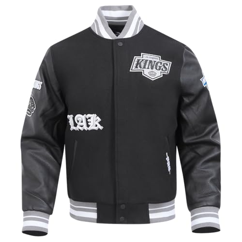 Image of Pro Standard Mens NHL Old English Varsity Jacket