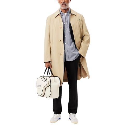 Lacoste Men's Long Sleeve Regular Fit Gingham Button Down Shirt4