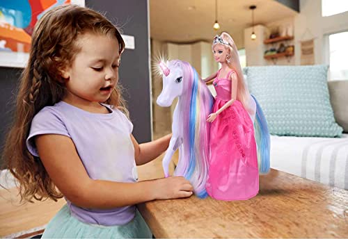 Magic Light Unicorn And Princess Dolls, Unicorn Horse Toys For Girls/Boys, Unicorn Doll Toys Playset Best Gifts For Christmas Birthday For Kids Aged 3 4 5 6 7 8+ #TOP4