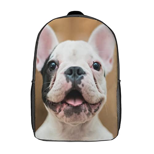 Sac d'école unisexe chien léger et spacieux 17"