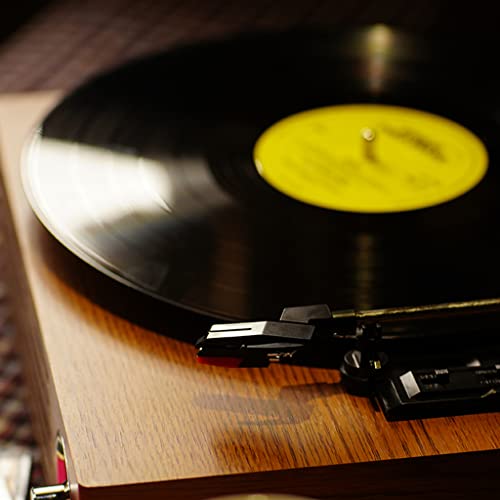 Tourne-Disque, Stockage de Disques Vinyle Lecteurs CD Haut-Parleur Bluetooth sans Fil à la Maison Haut-parleurs Intégrés… - Les Beatles, Paul McCartney, John Lennon, RIngo Starr, George Harrison Tourne-Disque, Stockage de Disques Vinyle Lecteurs CD Haut-Parleur Bluetooth sans Fil à la Maison Haut-parleurs Intégrés… – Image 5