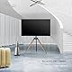 FITUEYES Design TV Ständer für 32-65 Zoll Fernseher TV Stand im Staffelei Design höhenverstellbar Schwenkbar TV Standfuss aus Holz mit Kabelmanagement Picasso Serie