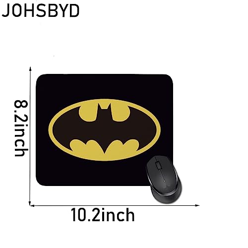 Batman Lover Gifts Mouse Pad for Men Women Rectangle Mouse Pads for Computers Laptop Movies TV Lover Gift Birthday Gifts for Son Daughter Friends (Batman) - Image 3