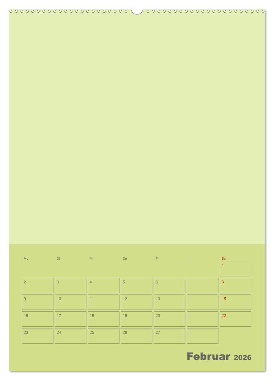 Bastel Terminkalender (Wandkalender 2026 DIN A2 hoch), CALVENDO Monatskalender