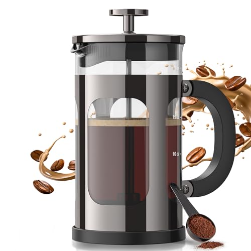 Veken 21oz Borosilicate Glass French Press