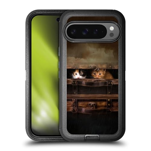 Étui Antichoc Google Pixel 9 Pro XL Chaton Mignon Simone Gatterwe Coque pour le Quotidien