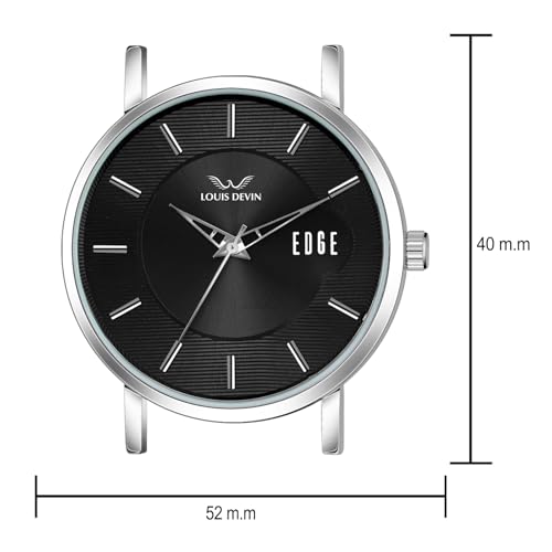 LOUIS DEVIN Store LOUIS DEVIN Stainless Steel Analog Watch Set of 2 - Image 7
