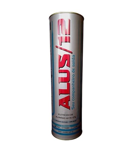 10 Varetas Eletrodo Revestido Solda de Alumínio Alus 12 2.5mm - GD