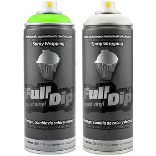 Full Dip Spray Peinture Pelable Néon Vert Fluo