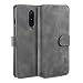 Produktbild MDYHMC YXCY AYYD for OnePlus8 Retro Öl Side Horizontal Flip Case (Color : Grey)