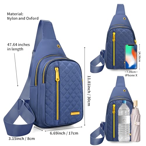 Image of Aisijimo Small Sling Bag For Women Men Casual Crossbody Sling Backpack | Small