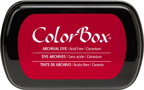CLEARSNAP ColorBox Archival Dye Full Size Inkpad-Geranium