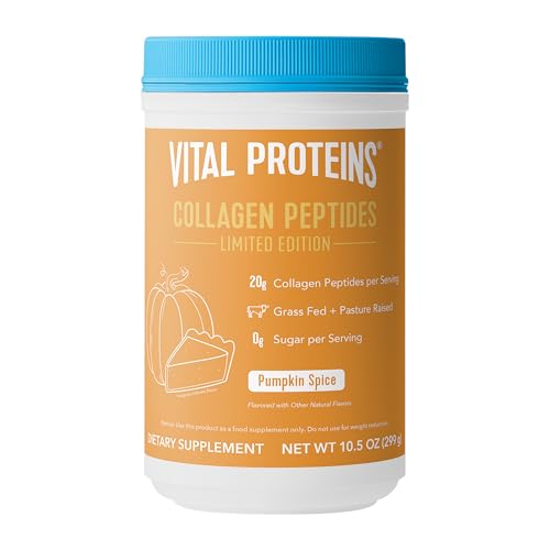 Vital Proteins Pumpkin Spice Collagen Peptides 20g Collagen Peptides Healthy Hair Skin Nails & Joints