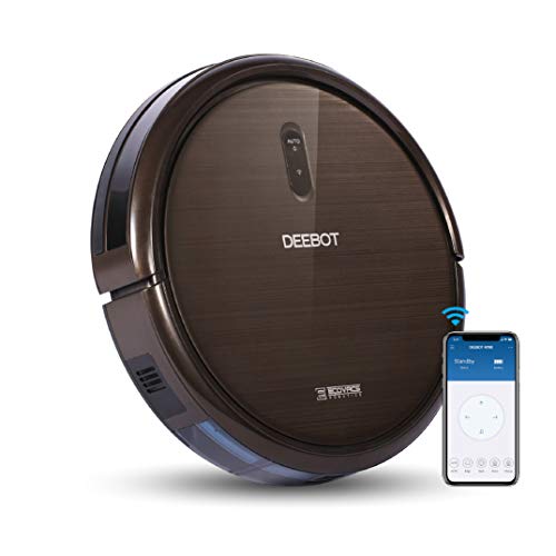 ECOVACS DEEBOT N79S Robotic Vacuum Cleaner with Max Power Suction, Upto 110 Min Runtime, Hard Floors and Carpets, Works with Alexa, App Controls, Self-Charging, Quiet by ECOVACS - Used condition - US$255.66