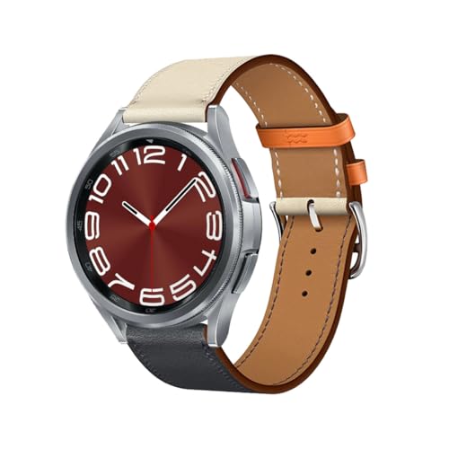 [AireWiki] �R���p�`�u�� Galaxy Watch 6 Classic 43mm/47mm �o���h �v �����X�e�����X �o�b�N���t�� ���U�[ �o���h ������� �����x���g �l�C �y�� ���f�B�[�X �����Y �Ή� �����o���h (3)