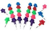 Sea View Treasures 40 Bulk Star Stacking Pencil Bright Colored Assortment