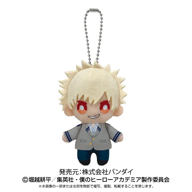 爆豪勝己 ボールチェーンマスコット　制服　ヒロアカ Amazon.co.jp: 僕のヒーローアカデミア 爆豪勝己 制服Ver. ボール