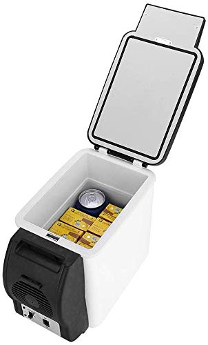 ZLSP Geladeira de carro CC 12 V Mini refrigerador portátil capacidade 7,5 l refrigerador de congelad