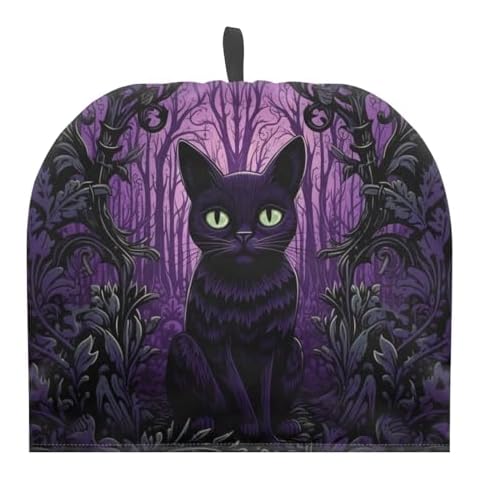 HELLHERO Insulated Black Cat Teapot Cosy Cover