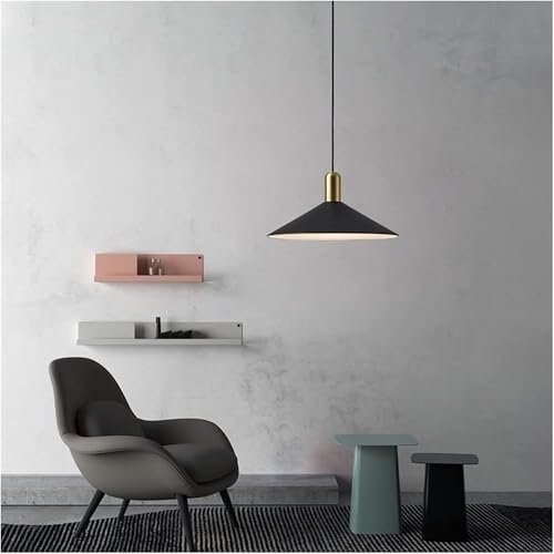 Lampe suspendue industrielle en V pour éclairer une table de restaurant - 3