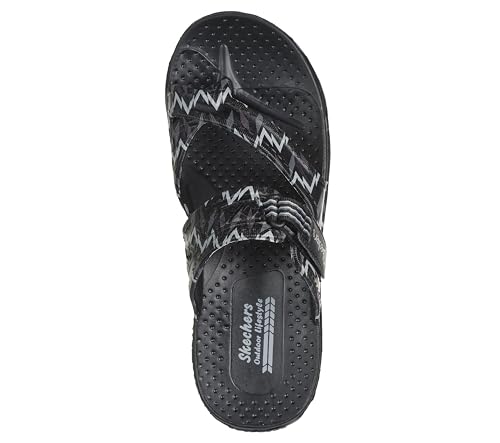 Skechers Skechers Women's FOAMIES Reggae - Whimsical, Black/Gray, 10
