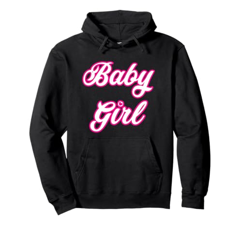 BABY GIRL Cute Flirty GirlyCore Y2K Kawaii BimboCore Baddie Pullover Hoodie