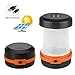 JTENG Campinglampe Camping Laterne Taschenlampe Zusammenklappbar, 2 in 1 Faltbare Camping Lampe und Haken zum Hängen, eignet für Camping, Outdoor, Wandern, Angeln, Abenteuer