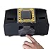 Bemecato Card Shuffler 1-2 Deck, Automatic Electric Playing Card Shuffler, Battery Operated Poker UNO Shuffling Machine, for Family Party Games