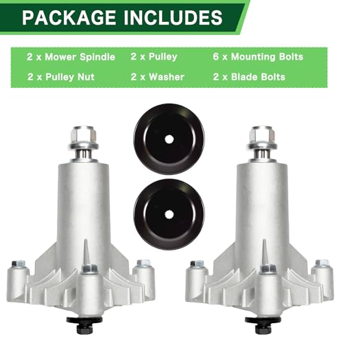 TENGMUJX Mower Spindle - Package Contents
