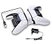 Produktbild RAPTOR PS5 & PS4 Controller Ladestation PS5 & PS4 Ladegerät Stand Ständer mit LED Anzeige & USB-C Anschluss Kompatibel mit Sony Playstation 5 & 4 Wireless DualSense Controller inkl. Netzteil (5.2V/3A)