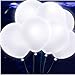 40pcs LED Light Up White Balloons by ALUNME Non Flashing Party Wedding balloon Lights Long Standby Time for Dark Party Supplies,Wedding Decorates