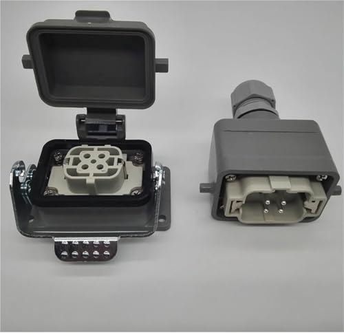 Conector de alta resistencia ACJ3-16/4 conector rectangular HDC-HE-004 de 4 pines 5