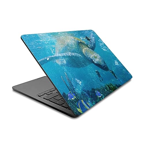 Skin vinyle MacBook Air 13.6 A2681 design artistique tortue ultra fin