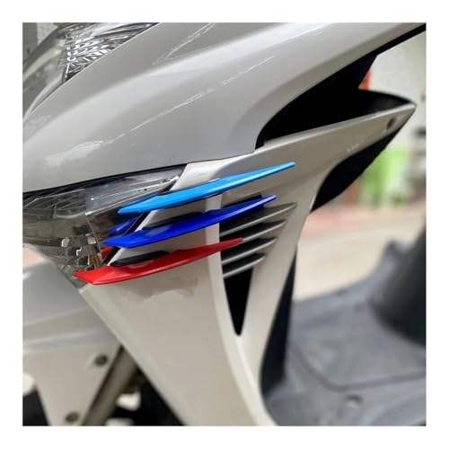 Aile carénage aileron bleu universel pour moto décorative - 5