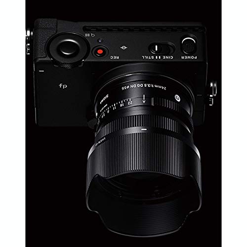 Sigma 24Mm F3.5 Dg Dn Contemporary I Series Lens For L-Mount Full Frame Mirrorless Cameras 404969 Bundle With Deco Gear Photography Backpack + Uv, Polarizer & Fld Filter Kit + 64Gb Card + Accessories #TOP5